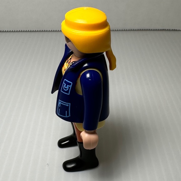 PLAYMOBIL Figure LADY MOM WOMAN Equestrian Horse Riding Ranch Farm Rider blue - Picture 3 of 5